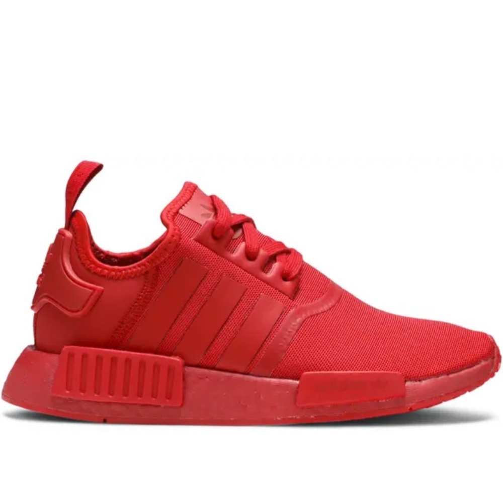 Big Kids ALL RED Adidas NMD in Triple Scarlet Red ❤️❤️
